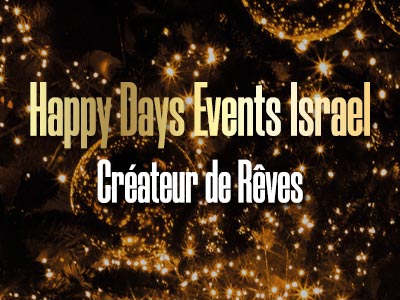 annonceur Jour J - réception juive - Happy Days Events