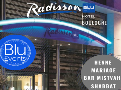 annonceur Jour J - réception juive - Radisson Blu Paris Boulogne