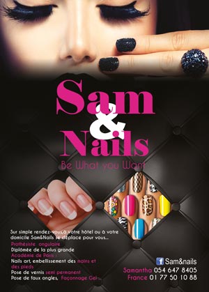 annonceur Jour J - réception juive - Sam & Nails